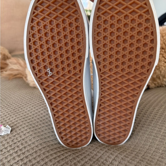 Vans Women's SK8-Hi Tapered Stackform Sneakers, Canvas True Whitewashing - Picture 7 of 8